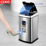 Thùng rác vuông cảm biến 12L #CK9915-12