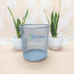 Thùng rác lưới văn phòng màu xám cỡ nhỏ X300