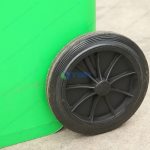 Thùng rác nhựa HDPE 120L xanh ASIA-TRN120L