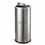 Thùng rác inox nắp lật A300-610