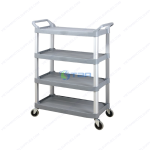 Xe đẩy phục vụ dọn vệ sinh đa năng 4 tầng  A015G