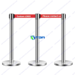 Trụ chắn inox phân làn chuyên dụng trường học