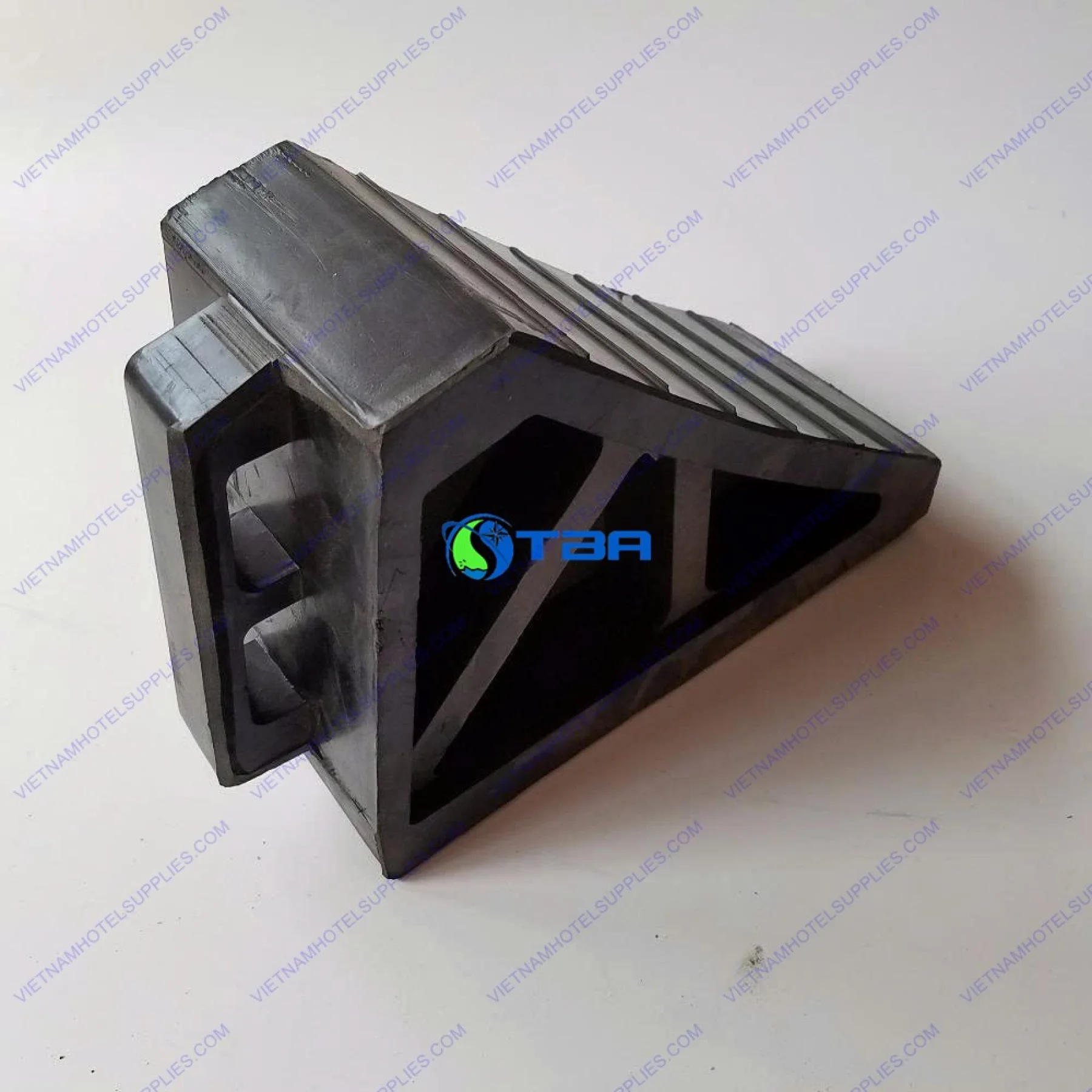 Chặn bánh xe di động bằng cao su ASIA-CBX19S