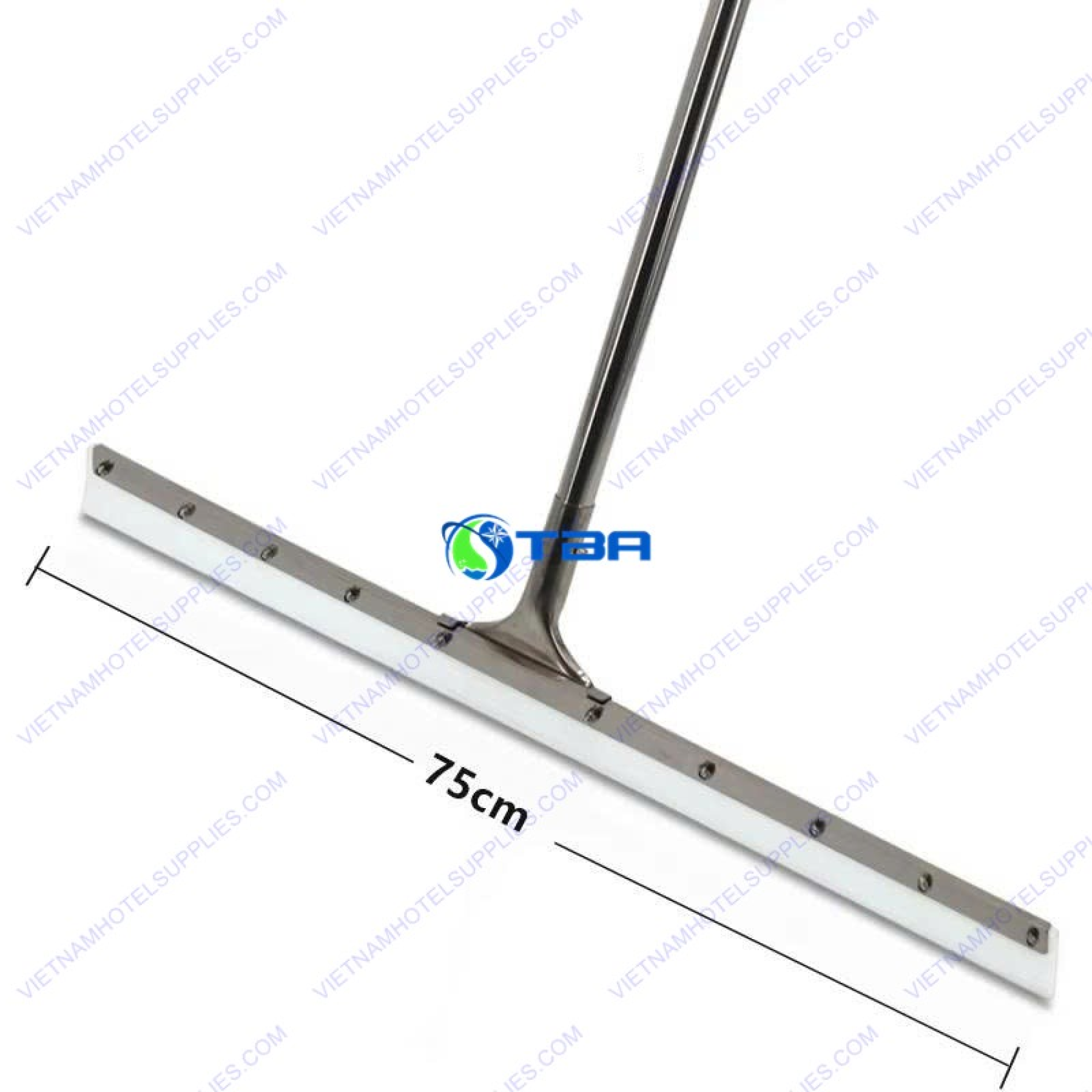 Cây gạt sàn inox công nghiệp bản lớn 75cm ASIA-GI75
