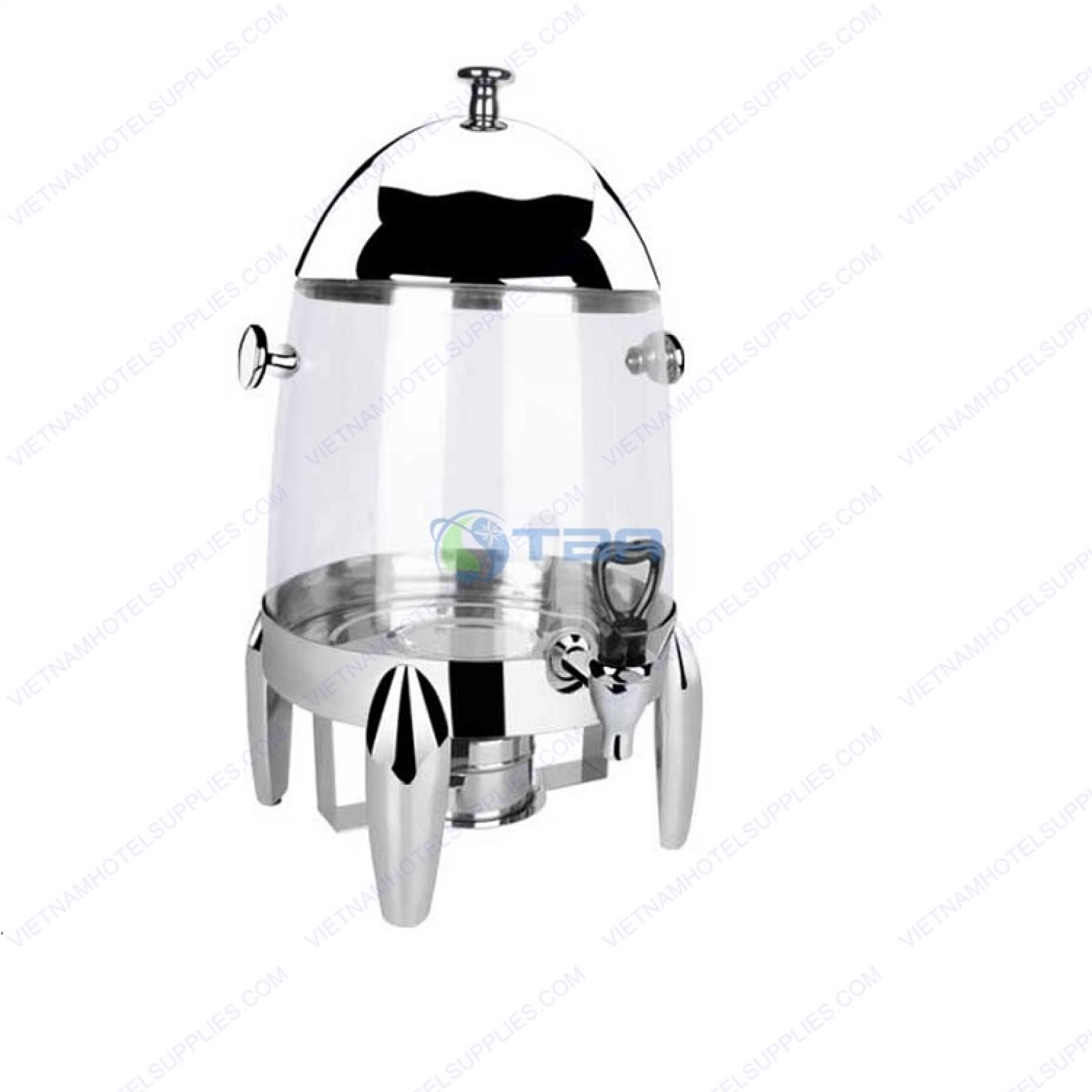Bình hâm Cafe inox kính 12L #A012G
