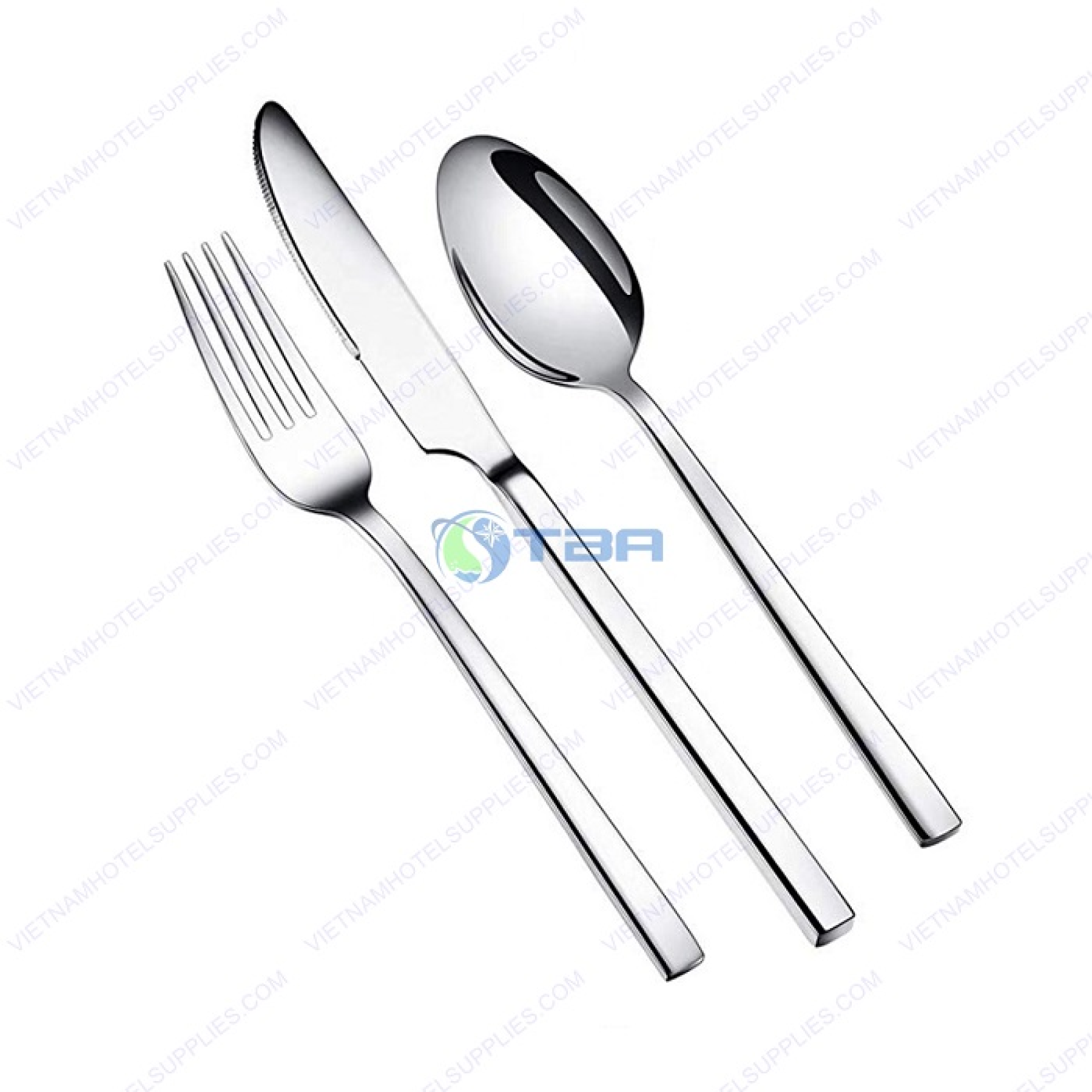 Bộ dao muỗng nĩa inox 3 món #D046-3
