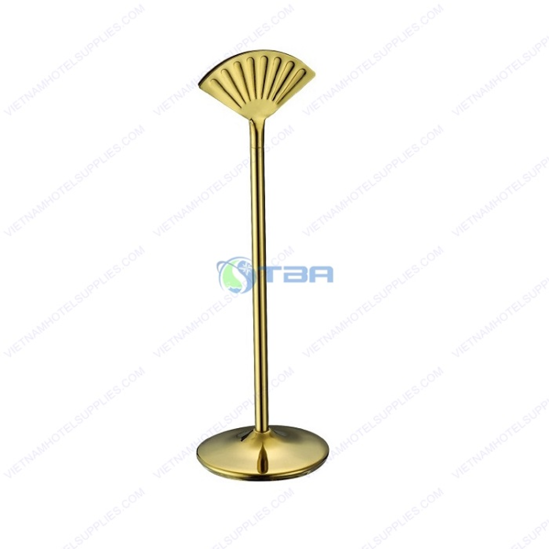 Cây kẹp Menu số bàn inox vàng cao cấp MN404