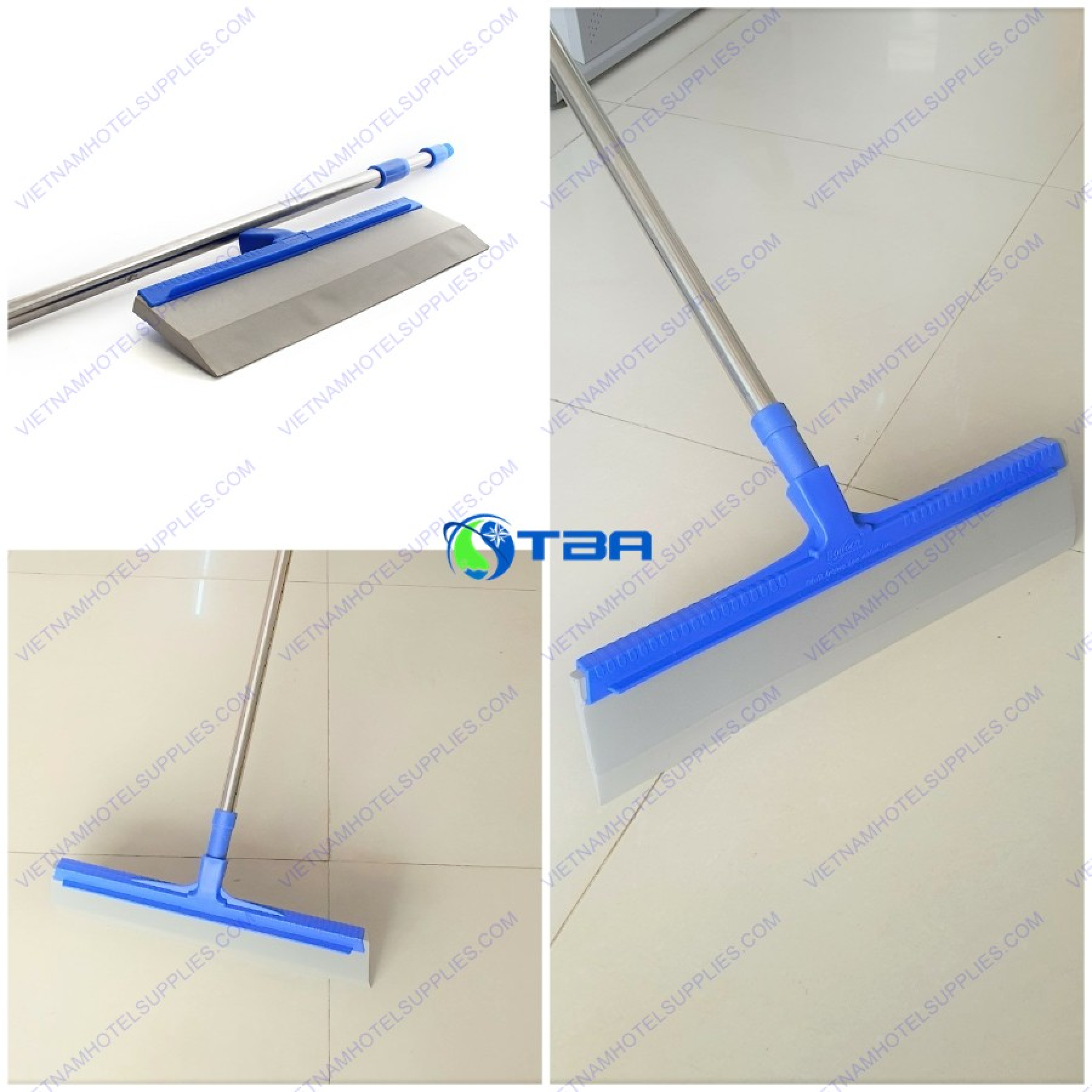 Cây đẩy gạt nước sàn lưỡi Eva 40cm ASIA-40EV