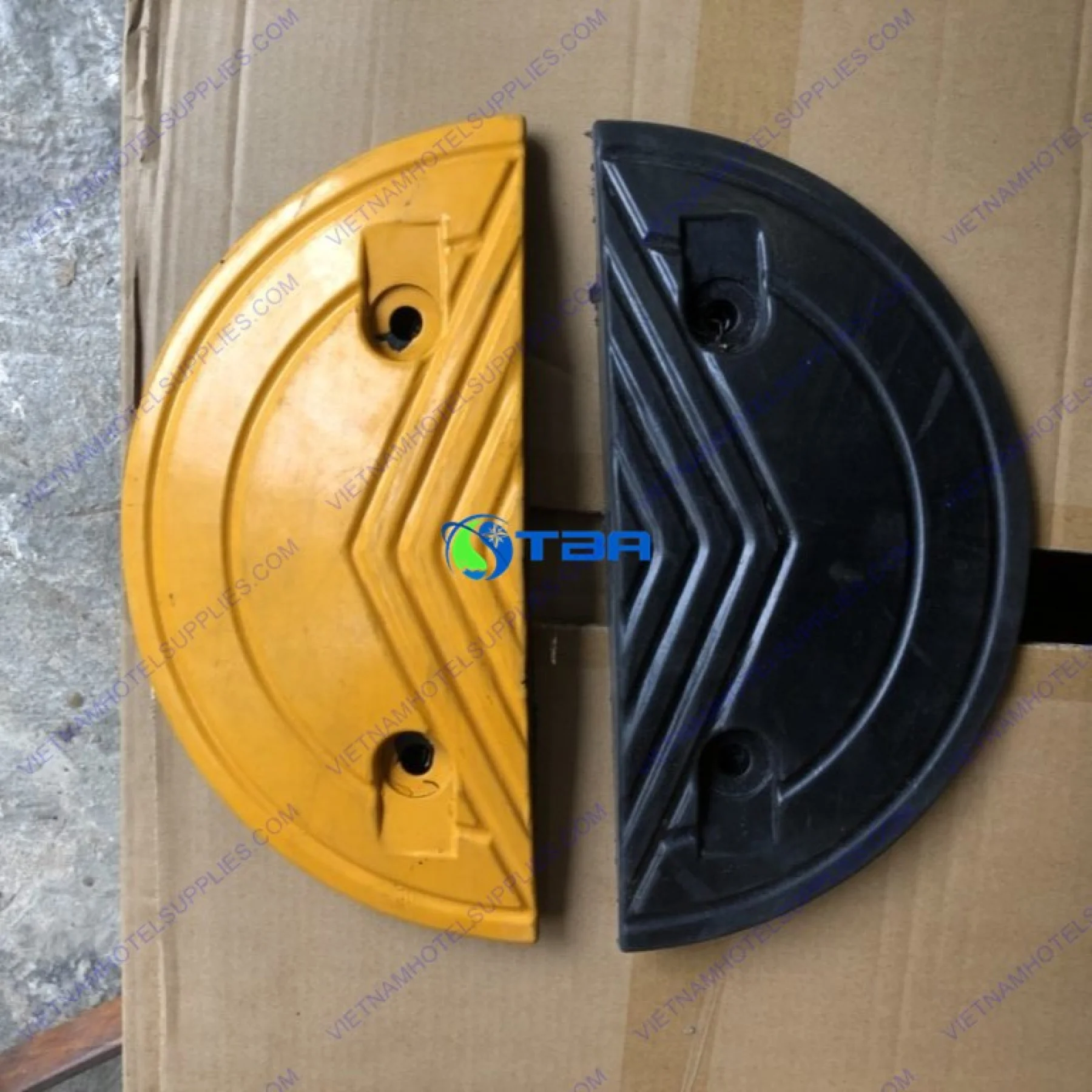 Đầu gờ chắn giảm tốc cao su ASIA-ĐGC35