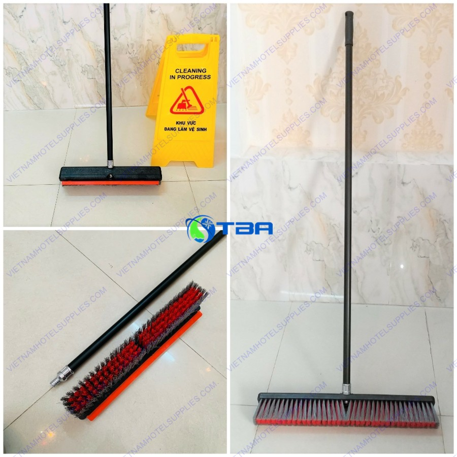 Cây chà sàn gạt nước 2 IN 1 bản 45cm ASIA-CG45