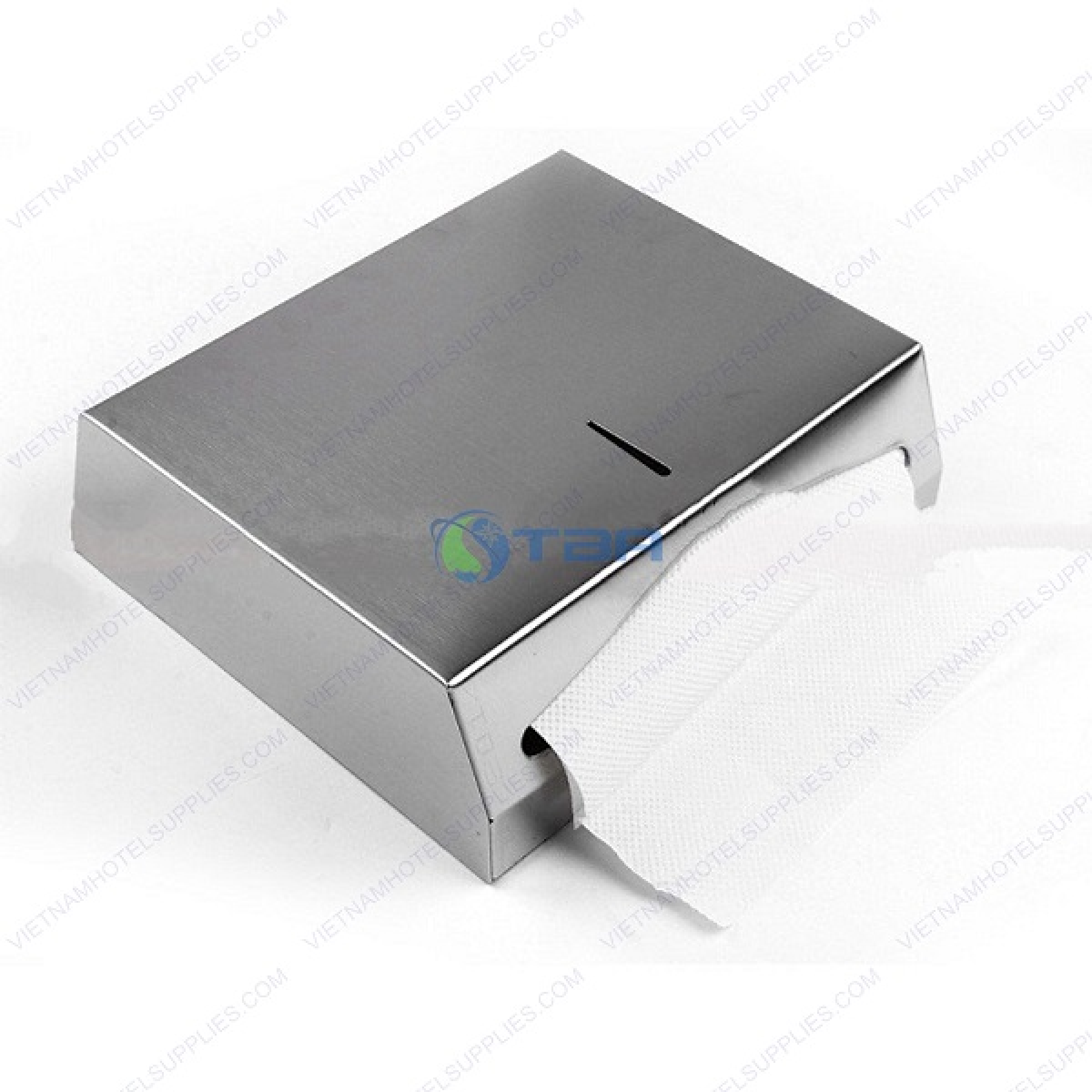 Hộp đựng khăn giấy treo tường inox cao cấp