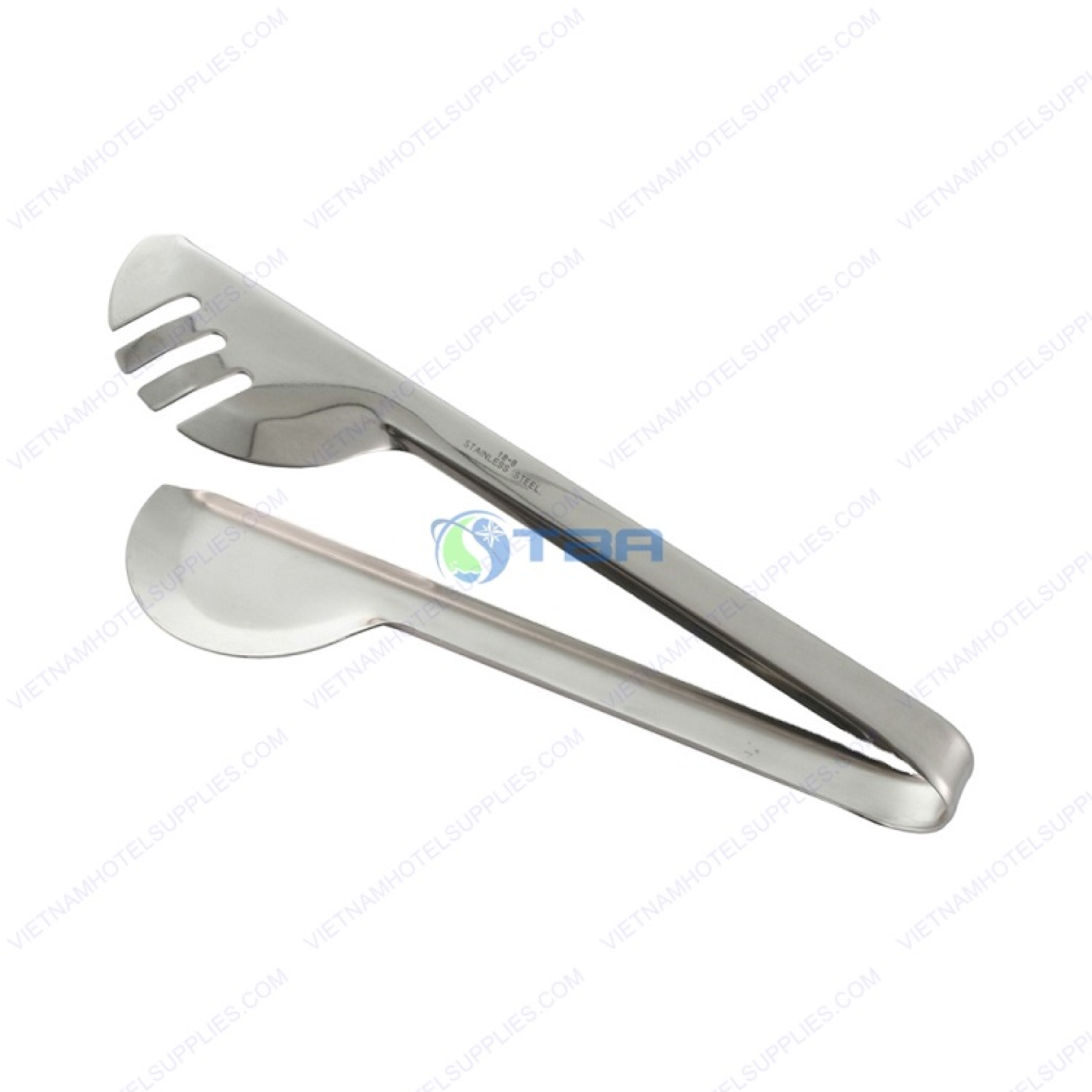 Kẹp gắp Salad bán nguyệt 1 bên răng #T250
