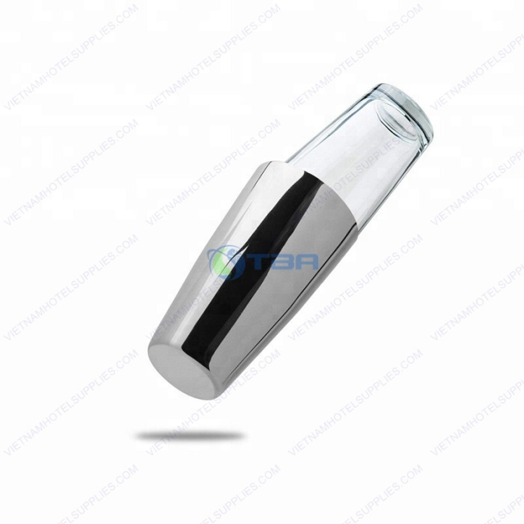 Ly Boston Shaker inox thủy tinh