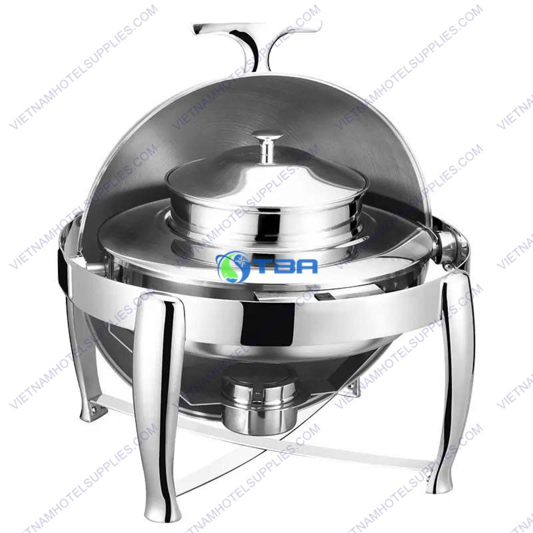 Nồi hâm buffet soup tròn chân cong ASIA6053C