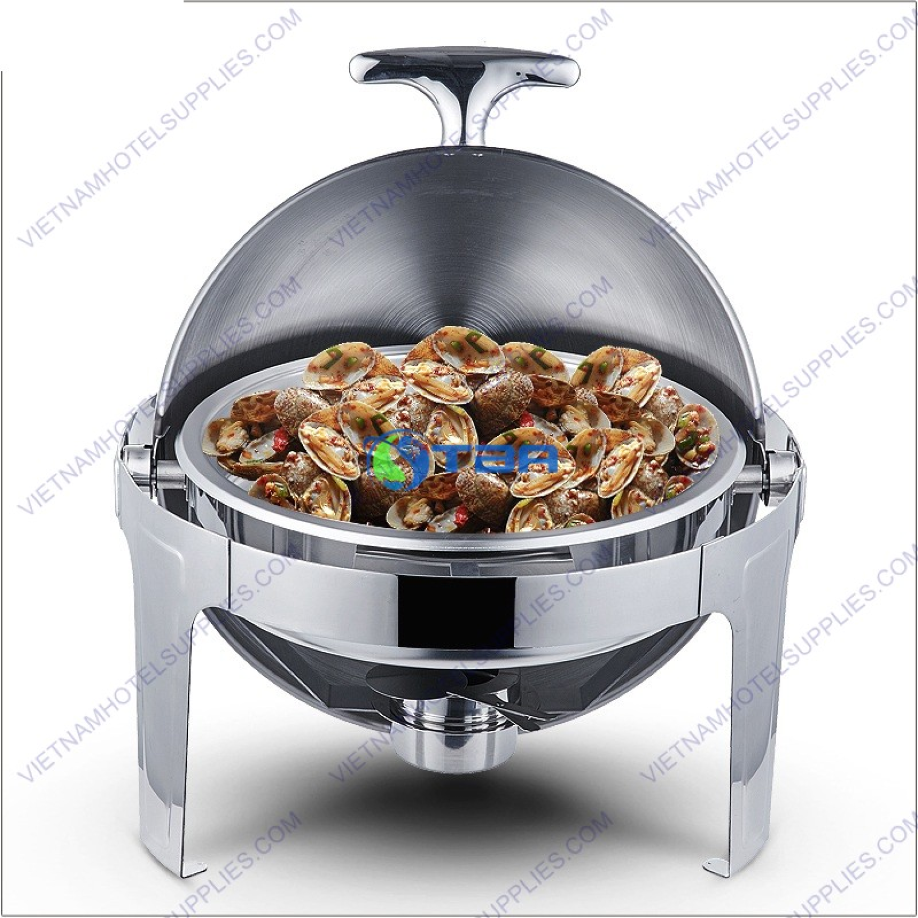 Nồi hâm buffet tròn nắp lật ASIA6051