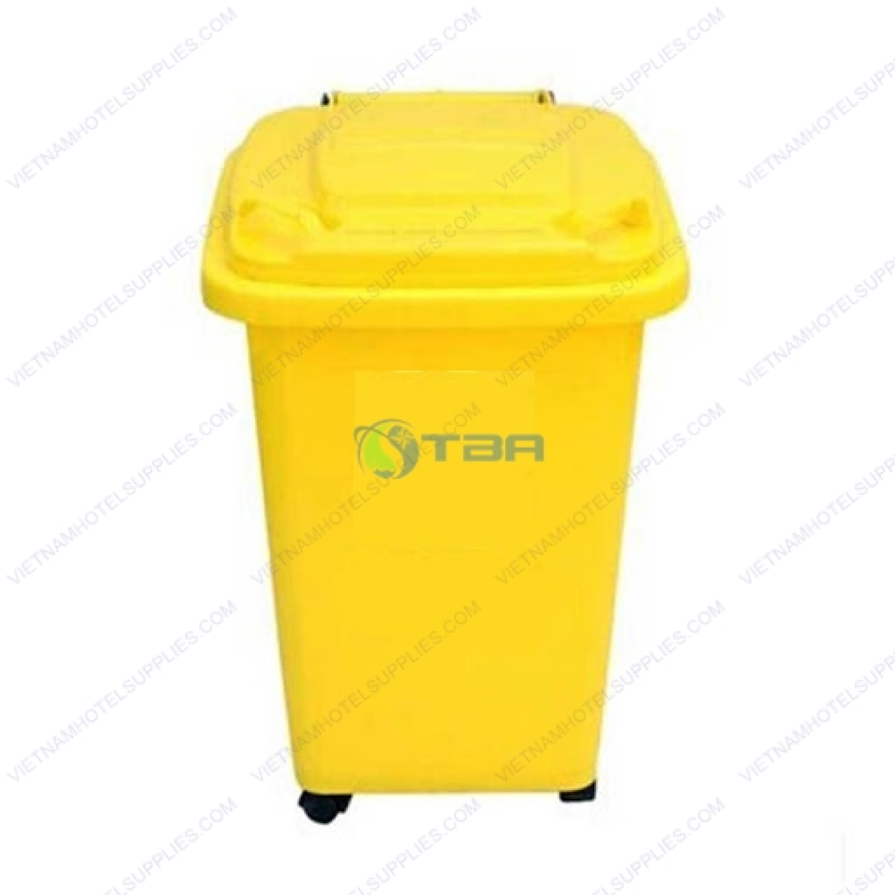 Thùng rác nhựa màu vàng 60L