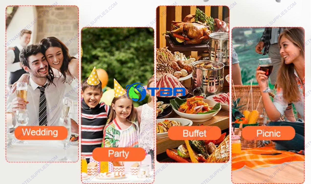 Nồi hâm buffet tròn cao cấp ASIA1037