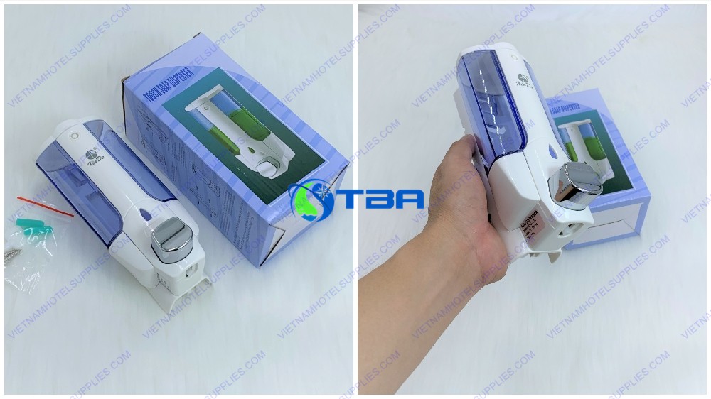 Hộp đựng xà bông sát khuẩn treo tường cao cấp