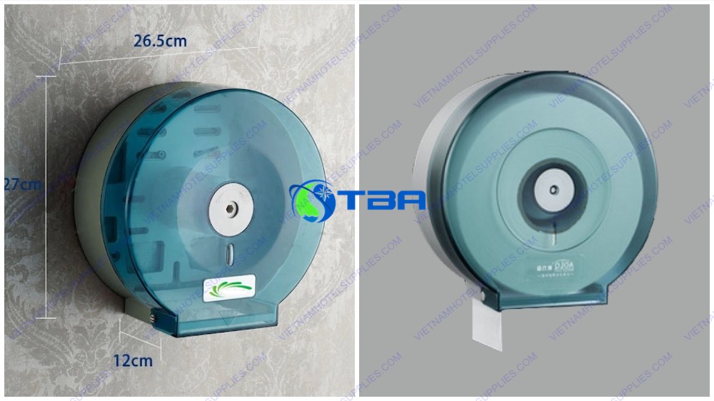 Hộp đựng khăn giấy treo tường nhựa cao cấp