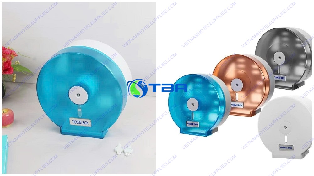 Hộp đựng giấy vệ sinh treo tường cuộn lớn 900Gr