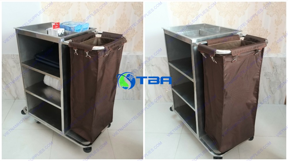 Xe làm buồng phòng khách sạn