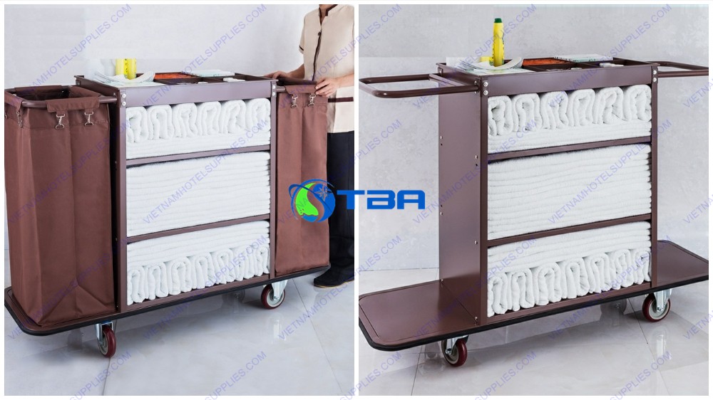 Xe làm buồng phòng khách sạn