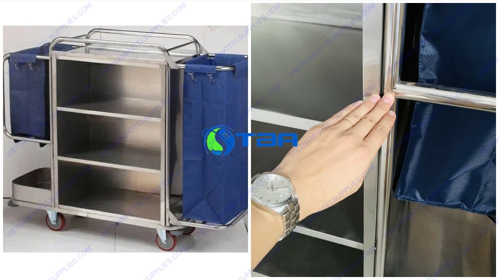 Xe làm buồng phòng khách sạn