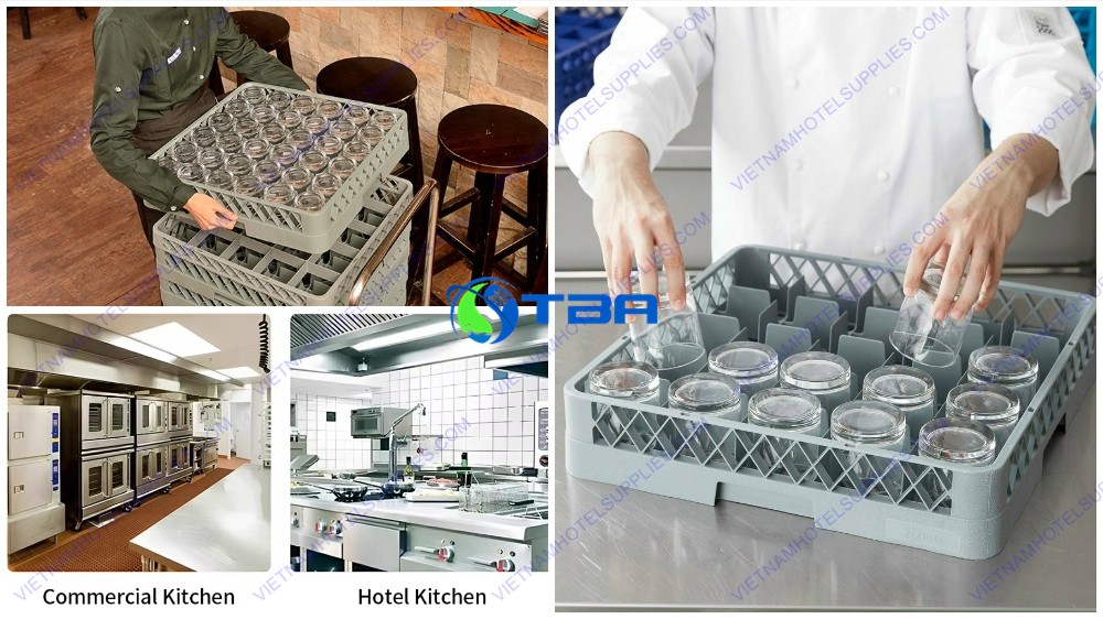 Rack đựng ly nhà hàng 20 ngăn