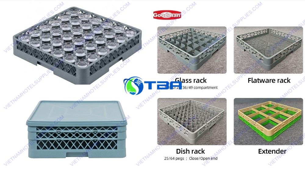 Rack nối đựng ly nhà hàng 36 ngăn ASIA-RN36