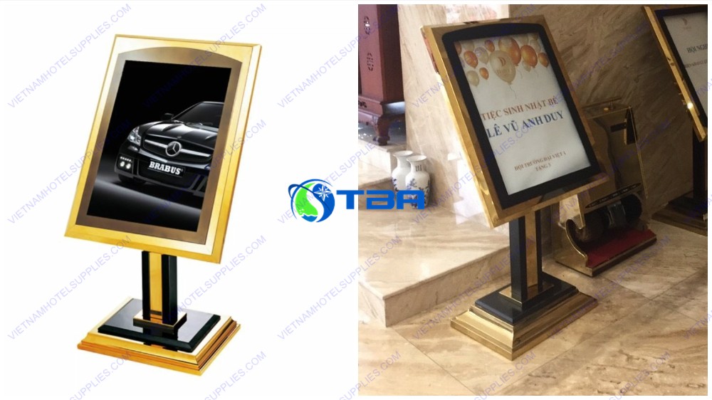 Bảng menu quảng cáo cao cấp