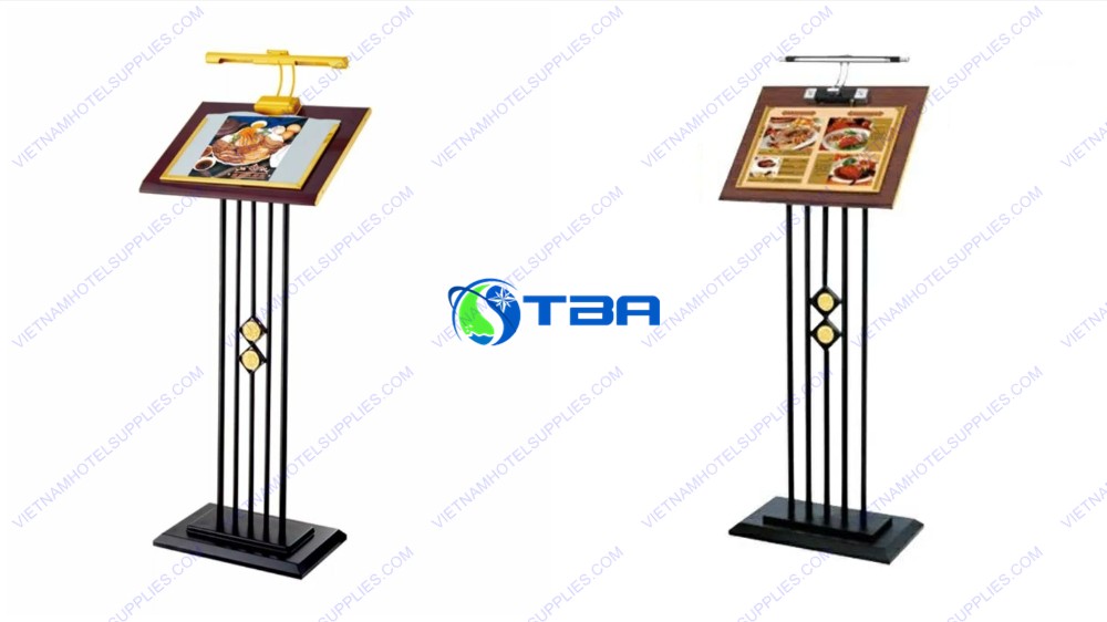 Bảng menu thông tin có đèn chiếu