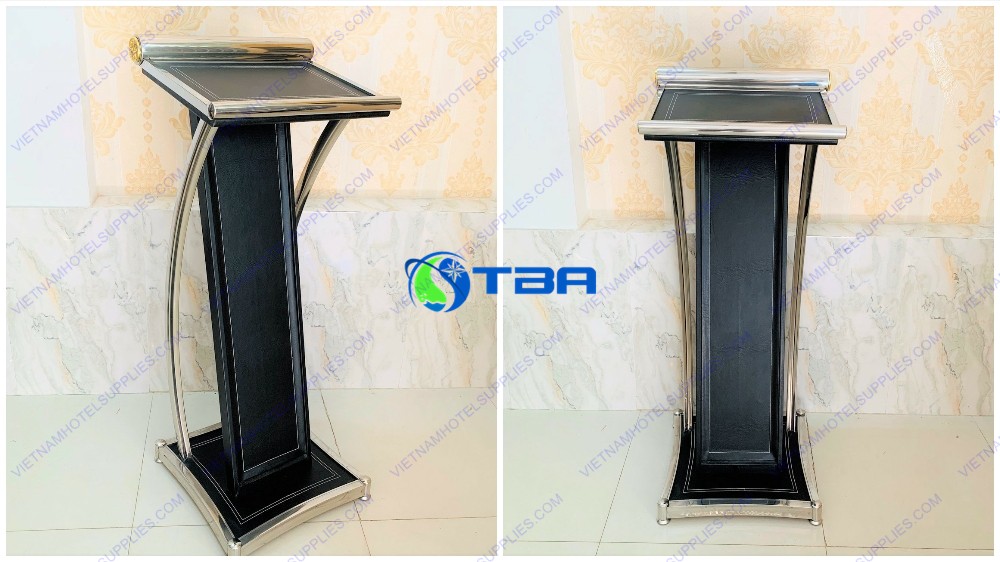 Bục phát biểu gỗ