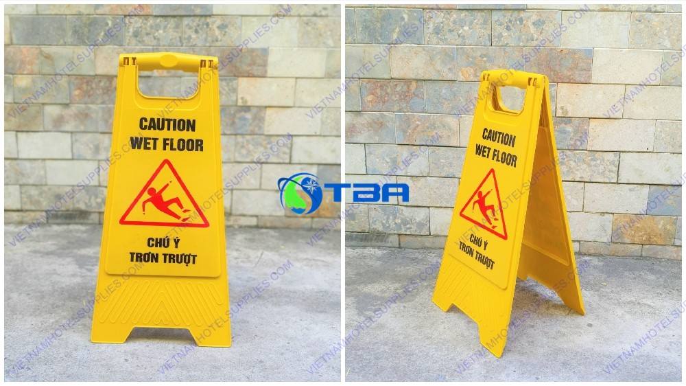 Biển cảnh báo CHÚ Ý TRƠN TRƯỢT