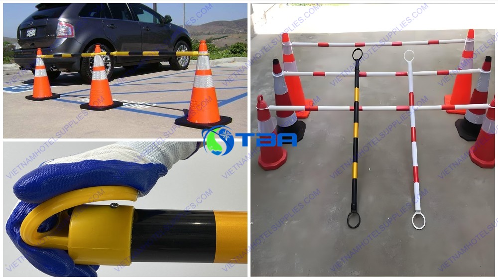 Thanh nối nhựa chóp nón giao thông