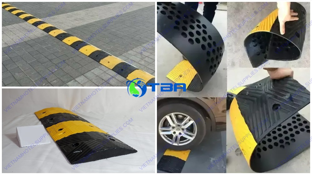 Gờ giảm tốc cao su phản quang