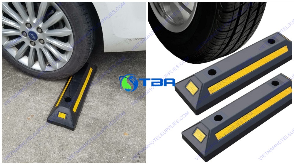 Thanh chắn bánh xe cao su ASIA-CBX600