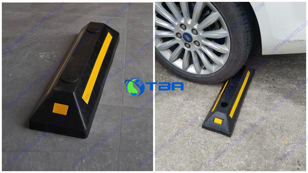 Thanh chắn bánh xe cao su ASIA-CBX600