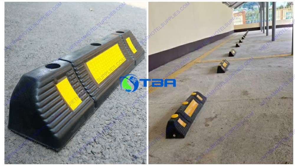 Thanh chắn bánh xe cao su ASIA-CBXT65