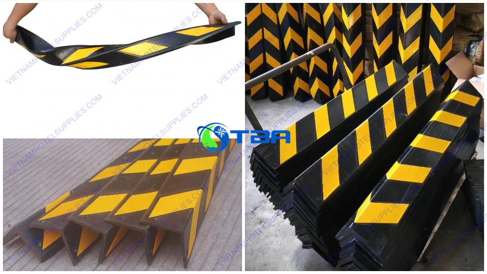 Thanh ốp cột cao su chữ V