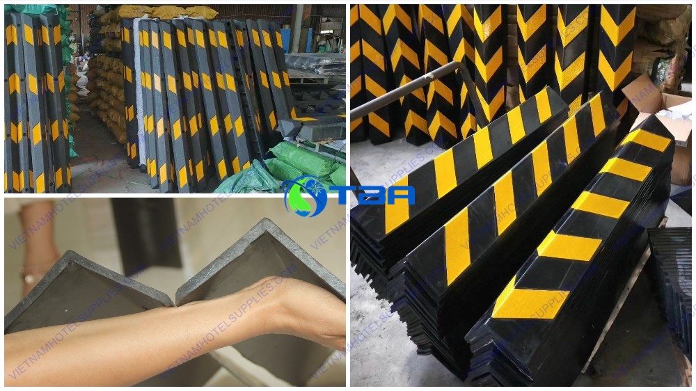 Thanh ốp cột cao su chữ V