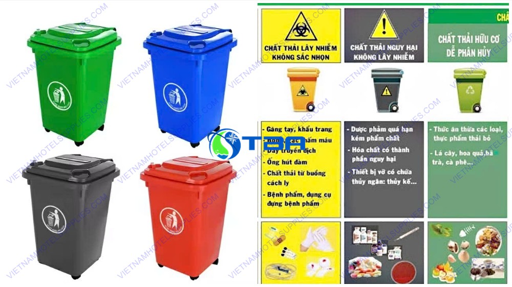 Thùng đựng rác thải nguy hại