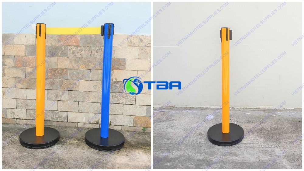 Trụ chắn phân làn màu Vàng - Xanh - Đỏ - Đen - Cam