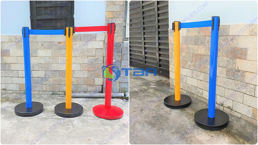 Trụ chắn phân làn màu Vàng - Xanh - Đỏ - Đen - Cam