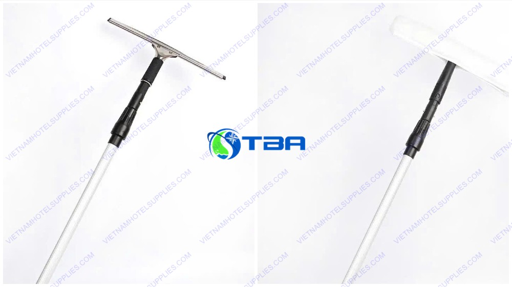 Bộ dụng cụ lau kính cây nối dài 1.2 mét