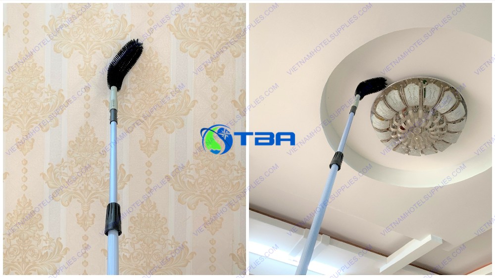 Cây lau kính trên cao khớp nối dài 2.4 mét