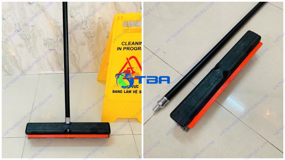 Bàn chải nhựa chà sàn gạt nước đa năng 2 trong 1