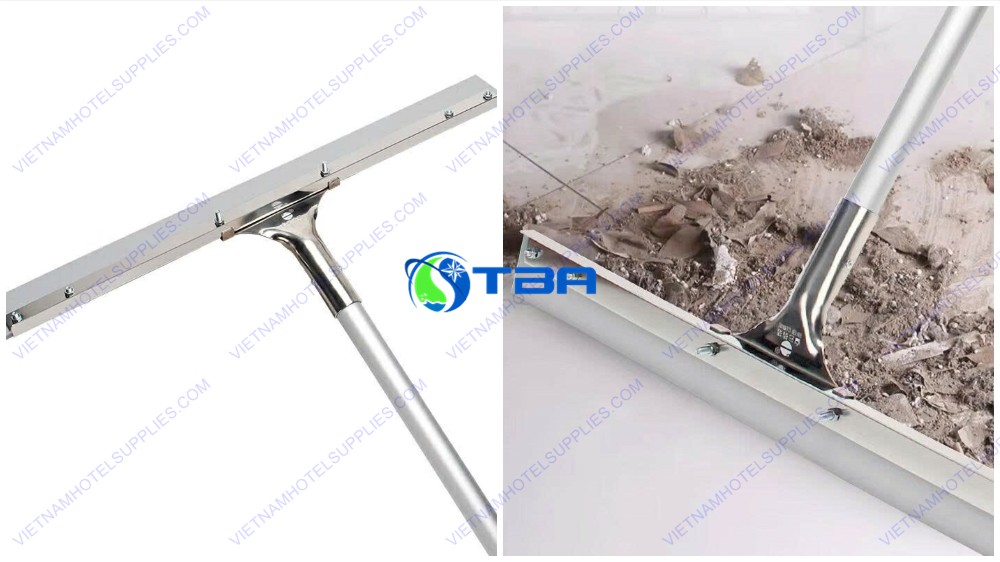 Cây lùa nước gạt sàn inox 45cm ASIA-GSI45