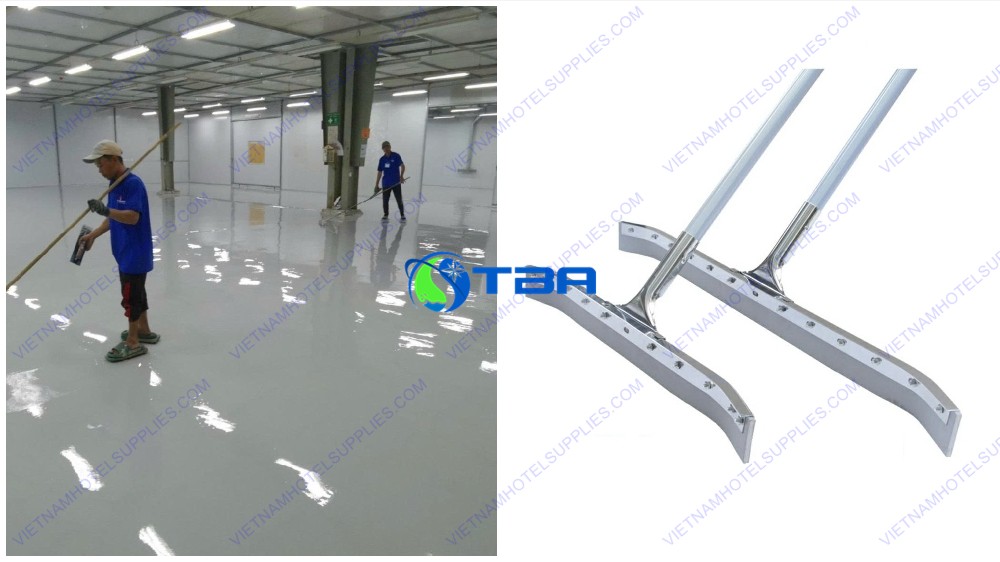 Cây gạt sàn nhà xưởng đầu cong 75cm ASIA-GIC75