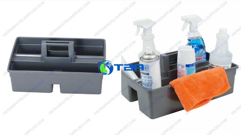 Khay nhựa đựng dụng cụ vệ sinh đa năng