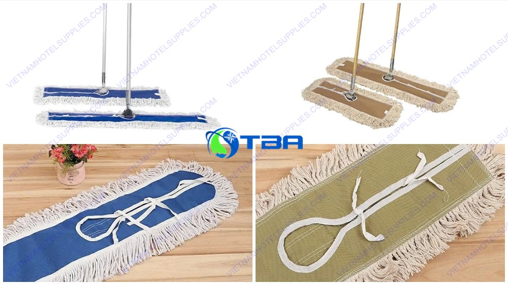 Tấm lau bụi kiểu cột buộc 90cm ASIA-TLB002